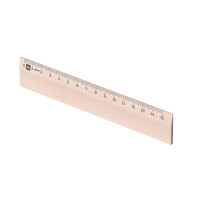 Holzlineal 15cm Metrie Albert
