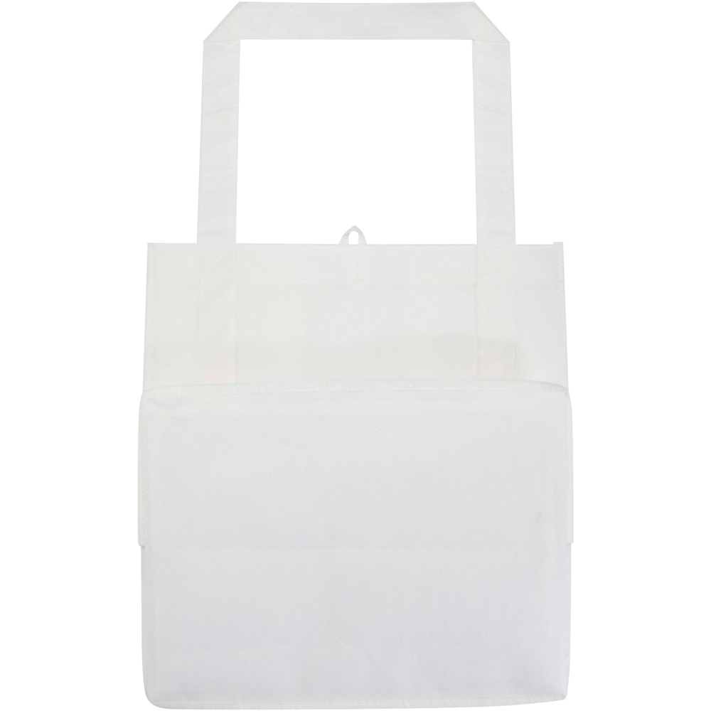Tasche Non-Woven Stabil weiss