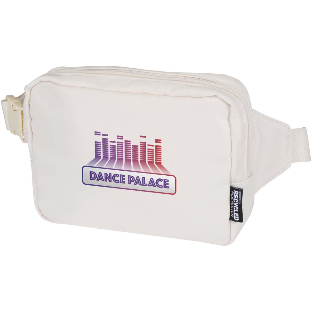 Trip Aware™ Recycelte Reisetasche mit Schultergurt 1 L offwhite