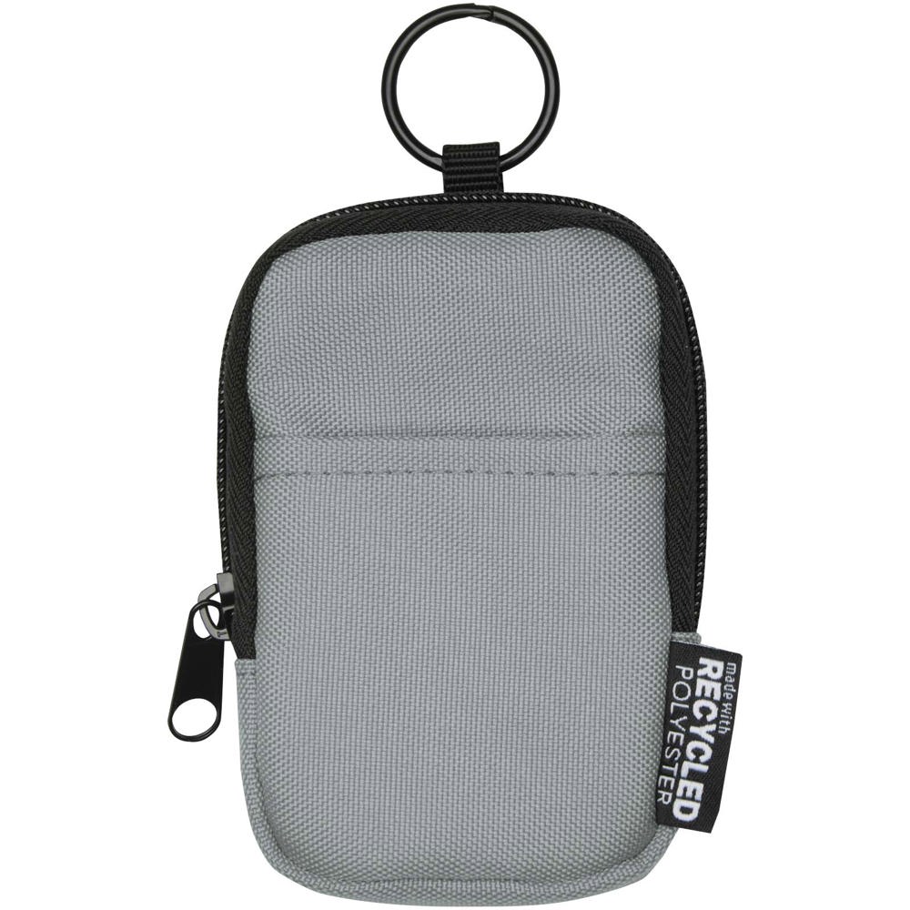 Petite pochette Byron Clip & Go recyclée certifiée GRS de 0,2 L gris