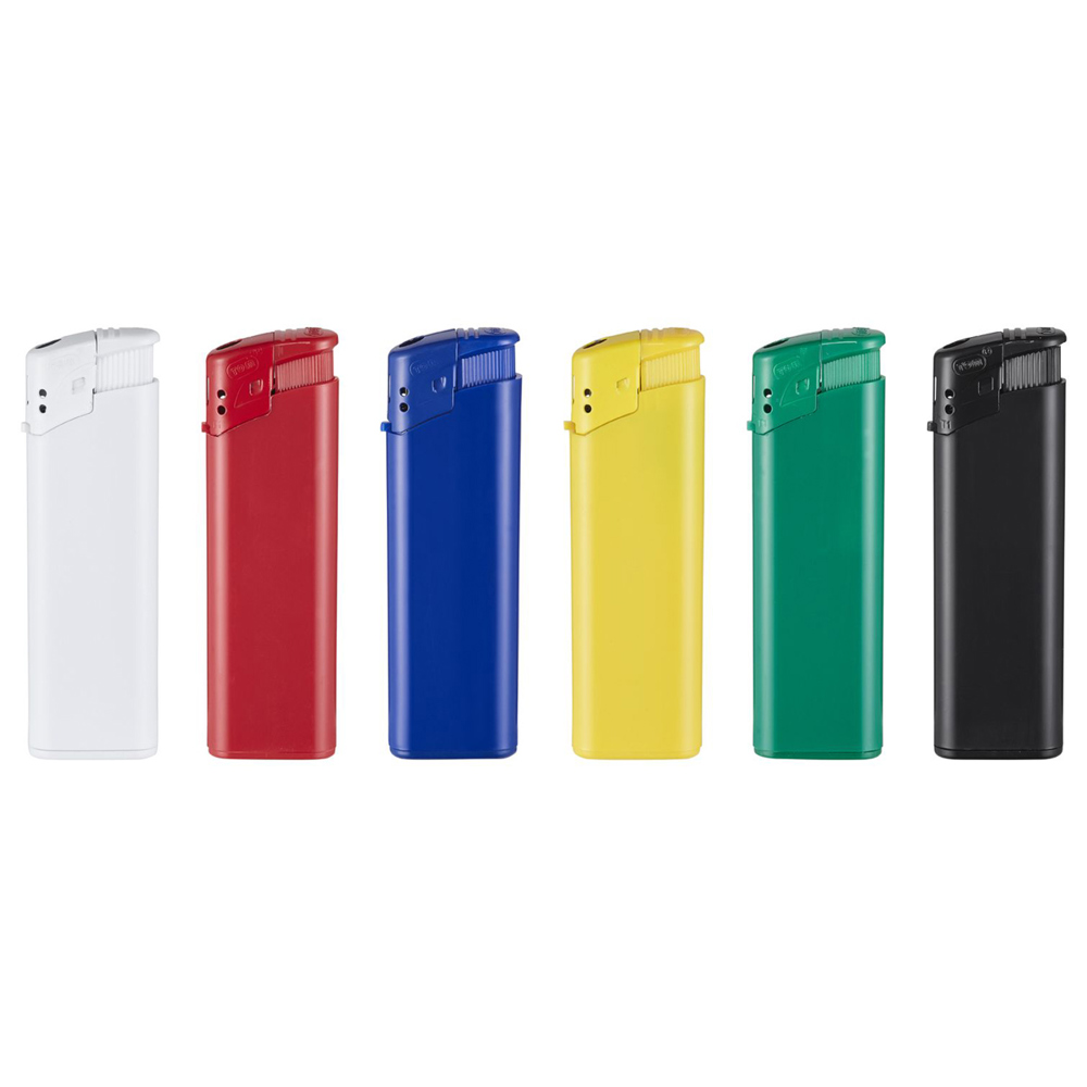 Piezo-Briquet TOM Prestige II blanc