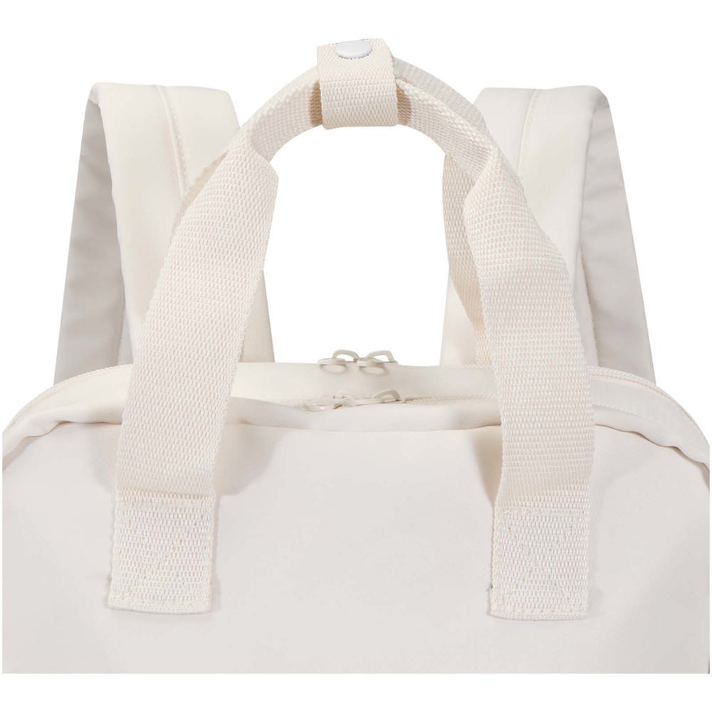 Sac à dos de voyage pour ordinateur portable Trip 14” Aware™ de 9 L en matériaux recyclés Blanc cassé
