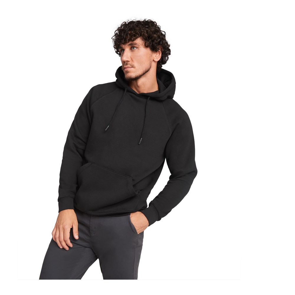 Sweat à capuche Vinson en coton organique unisexe Rouge