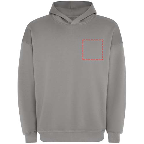 Otto Oversize Hoodie Unisex Stone Grey