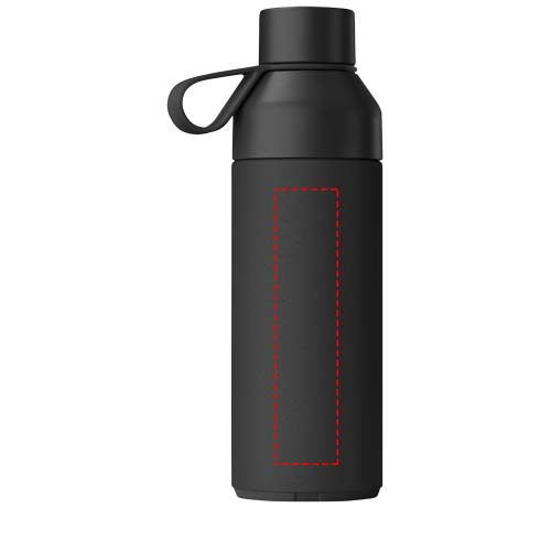 Ocean Bottle 500 ml 3 in 1 Set Obsidian Black