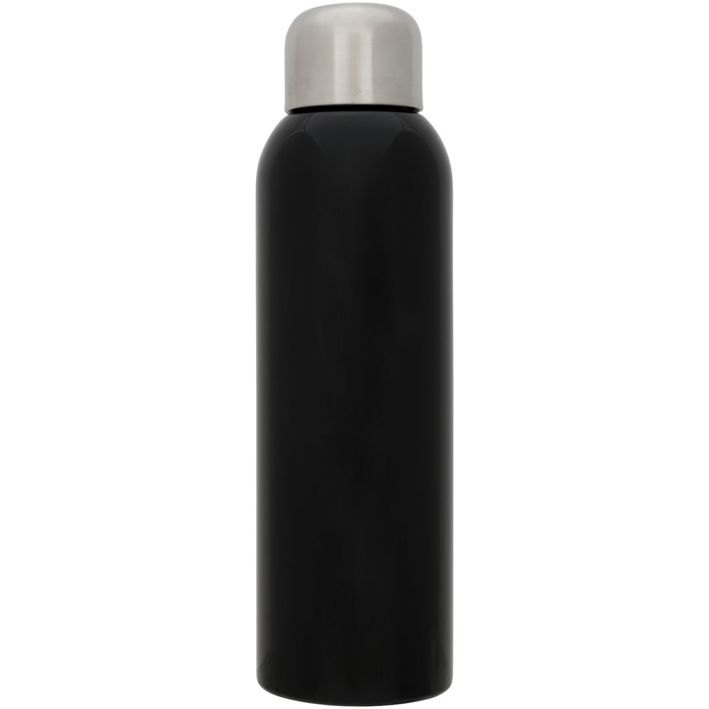Bouteille d'eau Guzzle de 820 ml en acier inoxydable certifié RCS Noir
