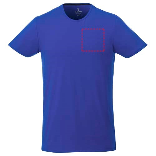 T-shirt bio manches courtes homme Balfour Bleu