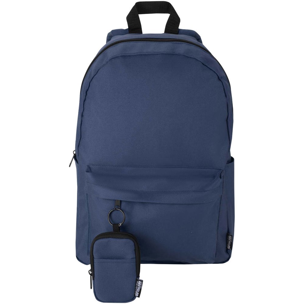 Petite pochette Byron Clip & Go recyclée certifiée GRS de 0,2 L Marine