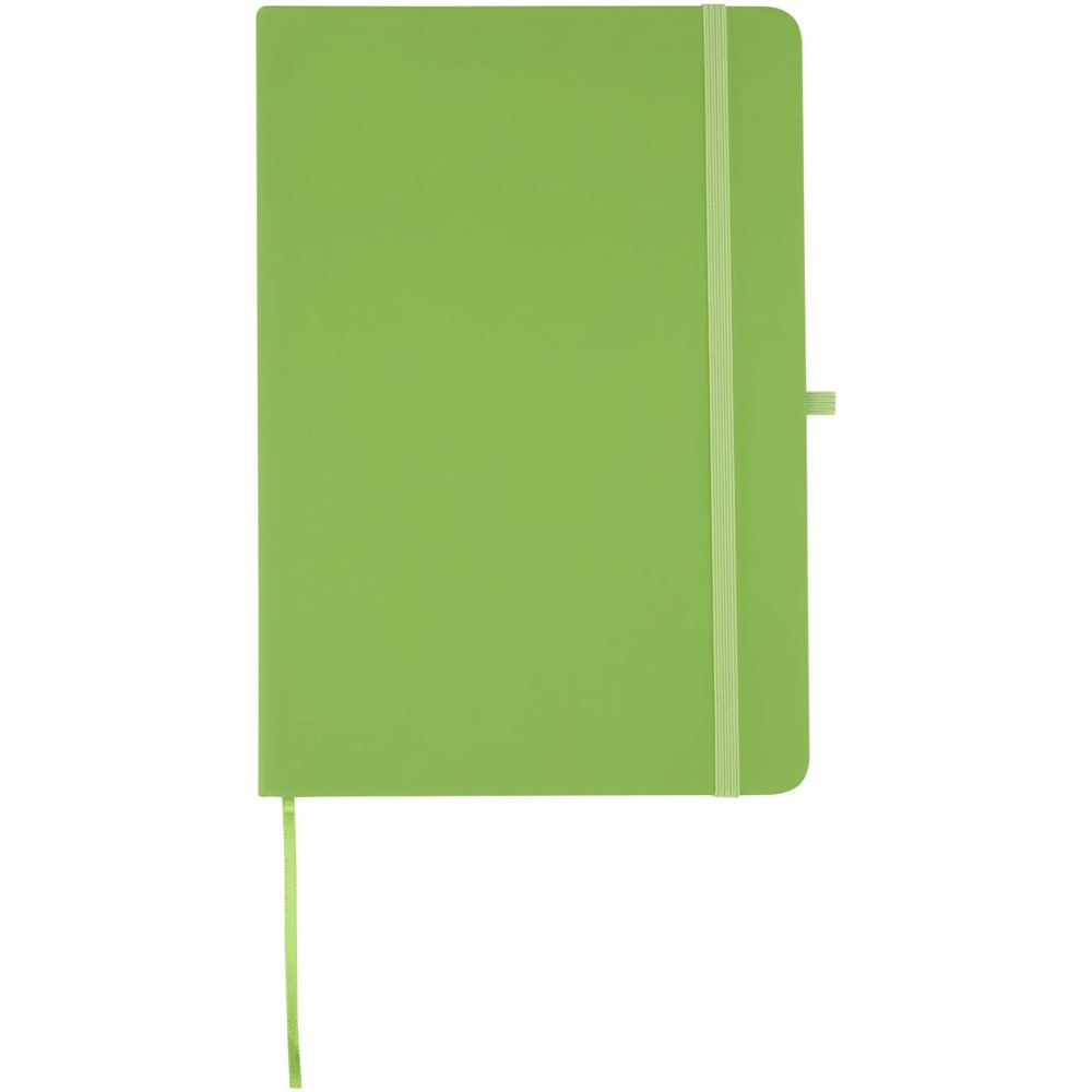 Ensemble comprenant un cahier en papier recyclé Spectrum A5 et un stylo à bille Citron vert