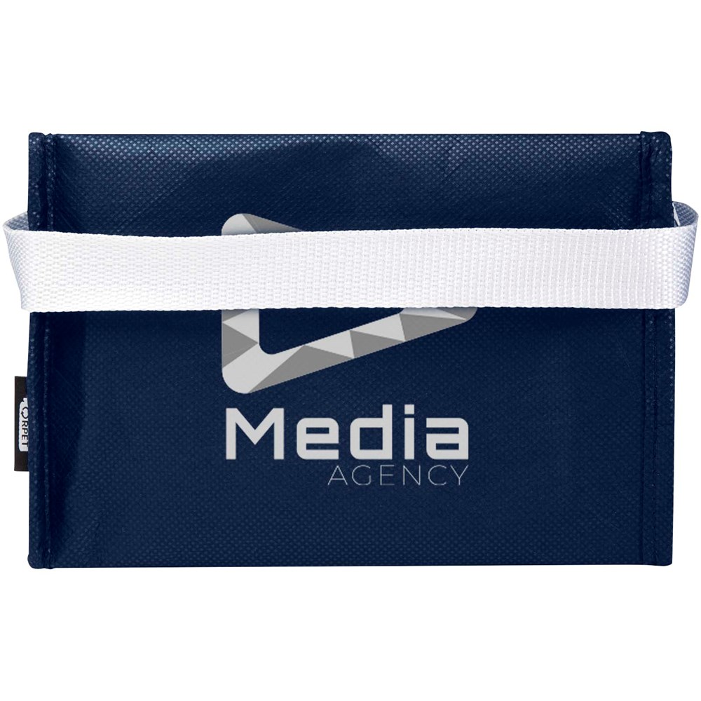 Spectrum Kühltasche aus recyceltem GRS Non Woven für 6 Dosen 4 L navy
