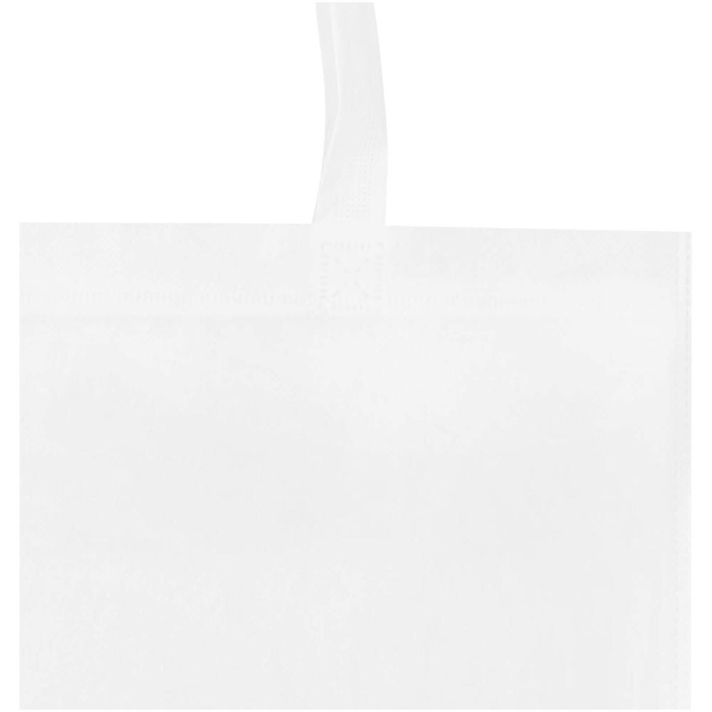 Sac shopping convention EcoSeal de 6 L non tissé en matériaux recyclés certifiés GRS Blanc