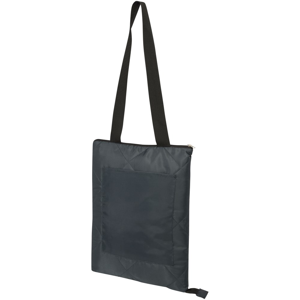 Clary Picknickdecke aus Recyceltem GRS-Polyester grau