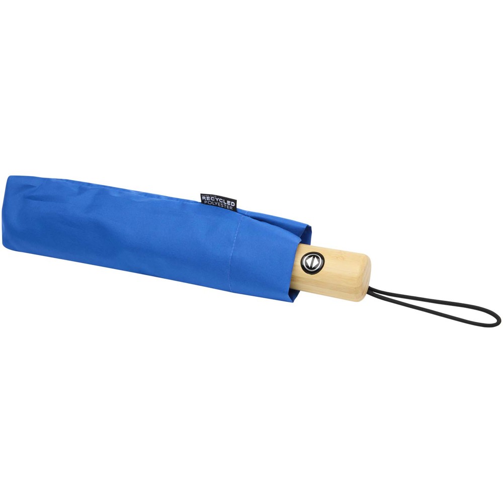 Parapluie pliable Renee de 58 cm à ouverture et fermeture automatiques Bleu royal