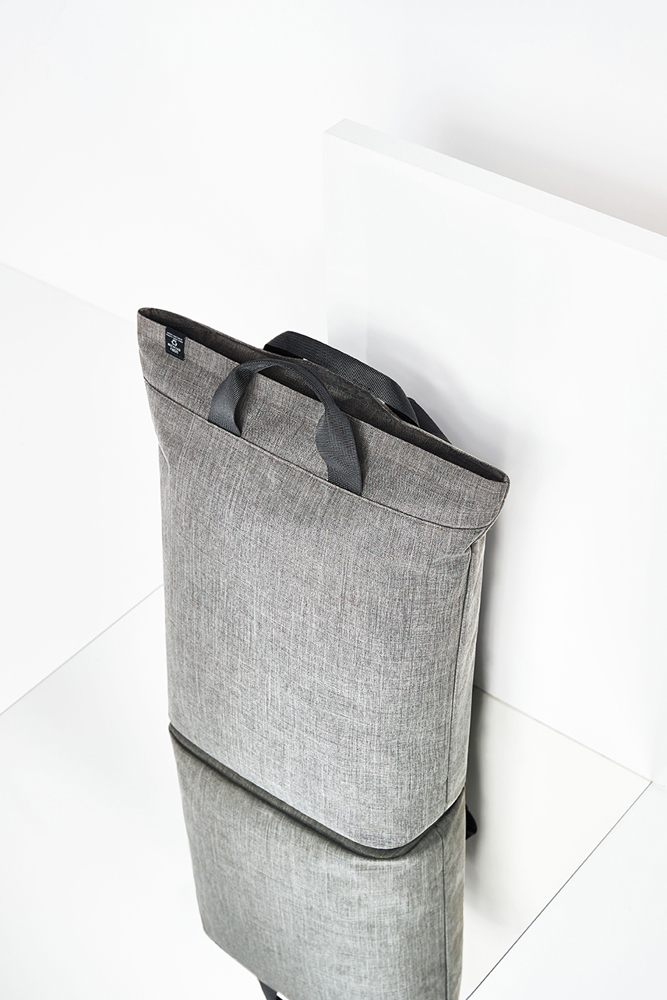 Laptop-Rucksack EUROPE hellgrau meliert