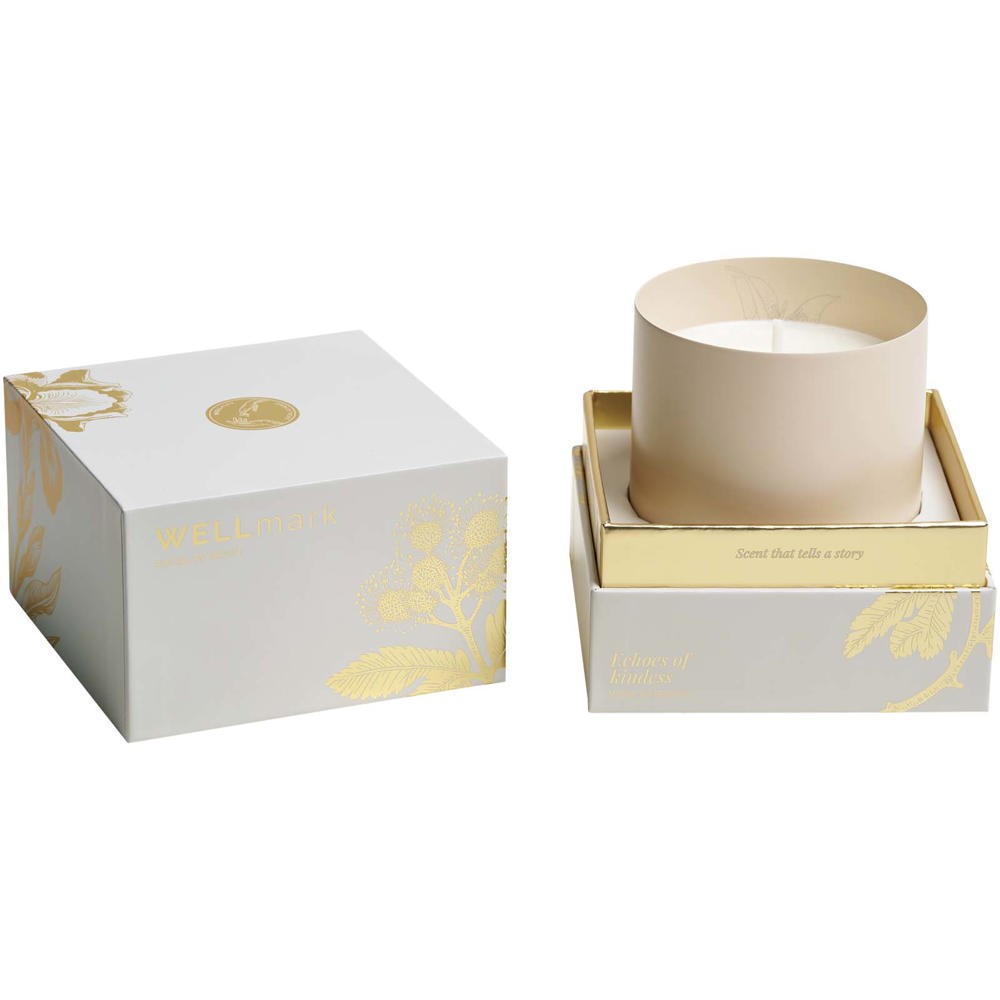 Bougie parfumée Wellmark Ecru