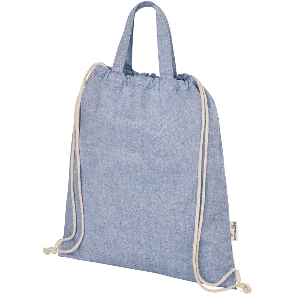 Pheebs 150 g/m² Aware™ recycelter Turnbeutel heather blau