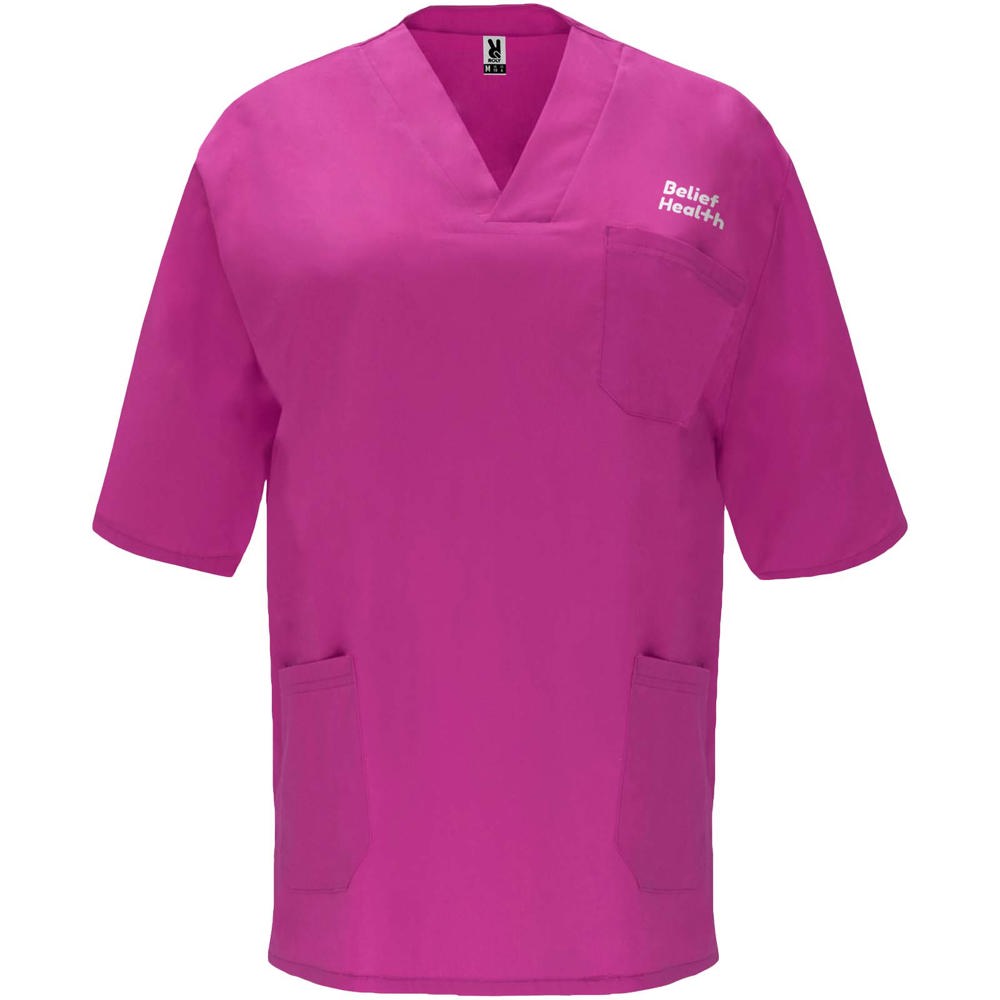 Panacea Kurzärmeliges Arbeitshemd, 160 g/m2, unisex Violett