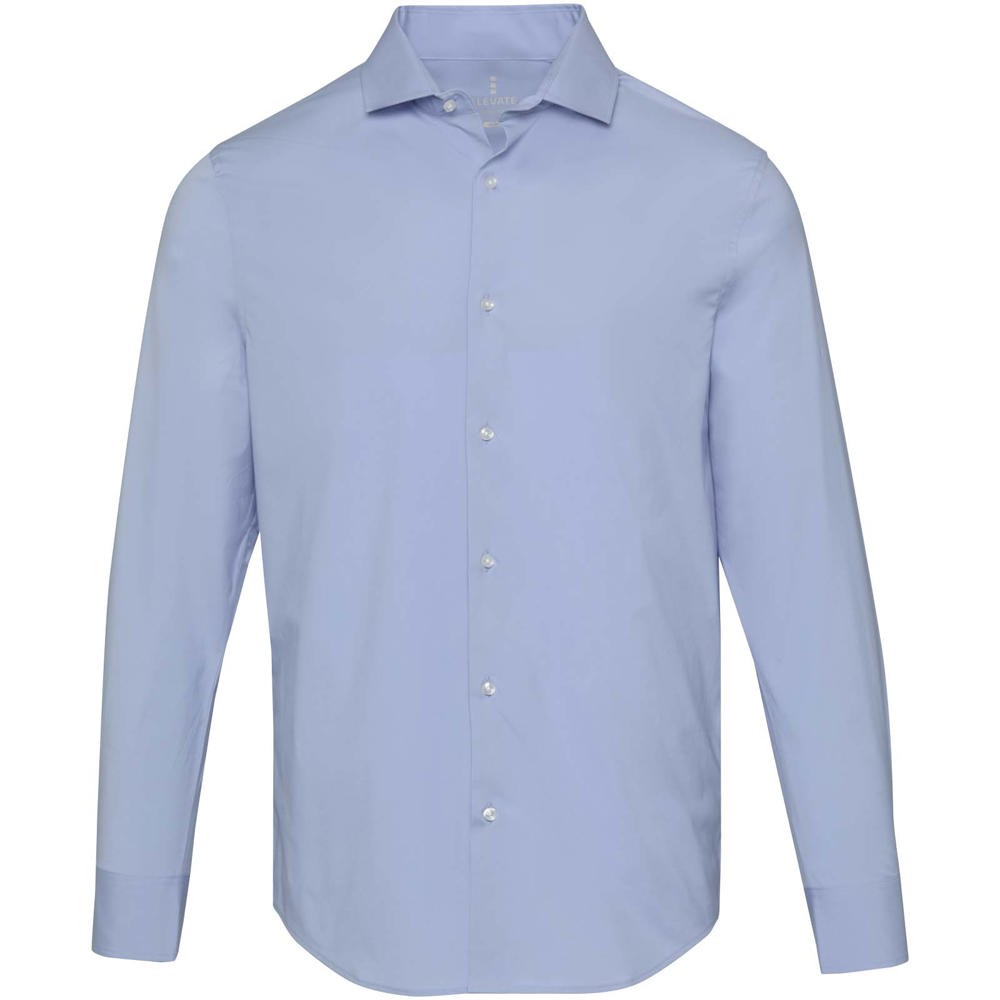 Chemise en popeline homme de 133 g/m² Carnelian bleu clair