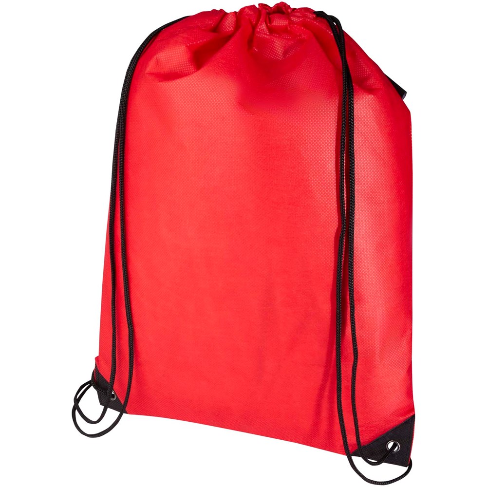 Evergreen Sportbeutel aus recyceltem GRS Non Woven 5 L rot