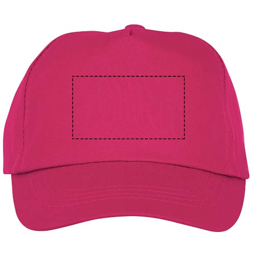 Casquette 5 panneaux Feniks enfant Magenta