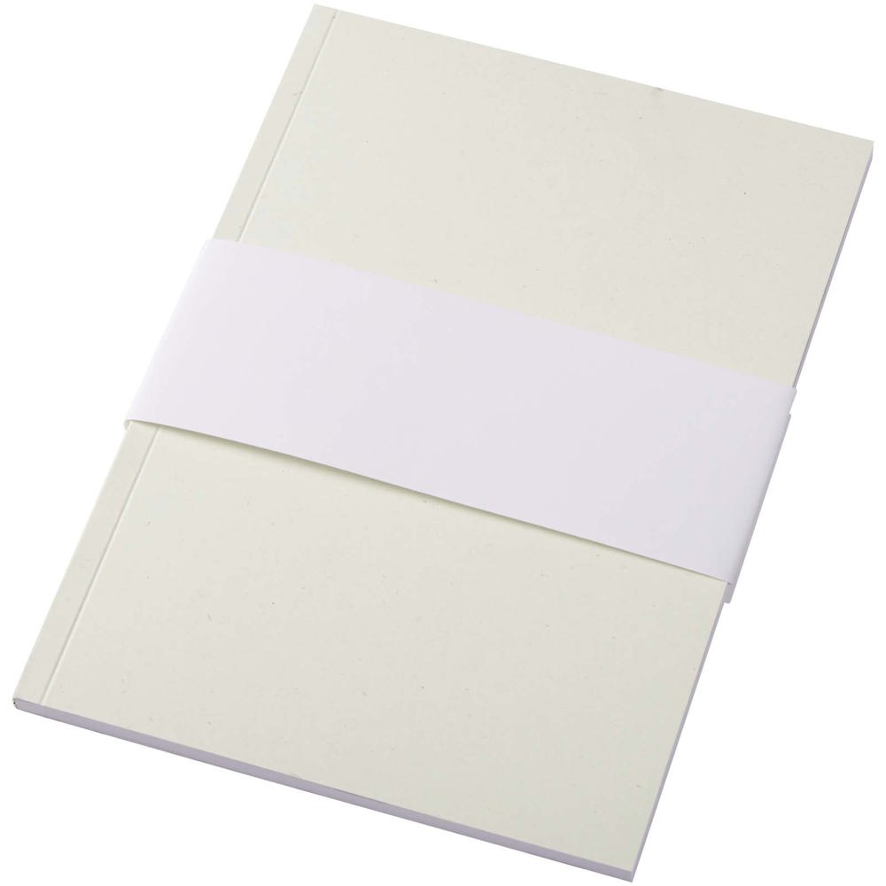 Novella Austen A5 Softcover Notizbuch aus Recyclingmaterial – 50 Blatt elfenbeinweiss