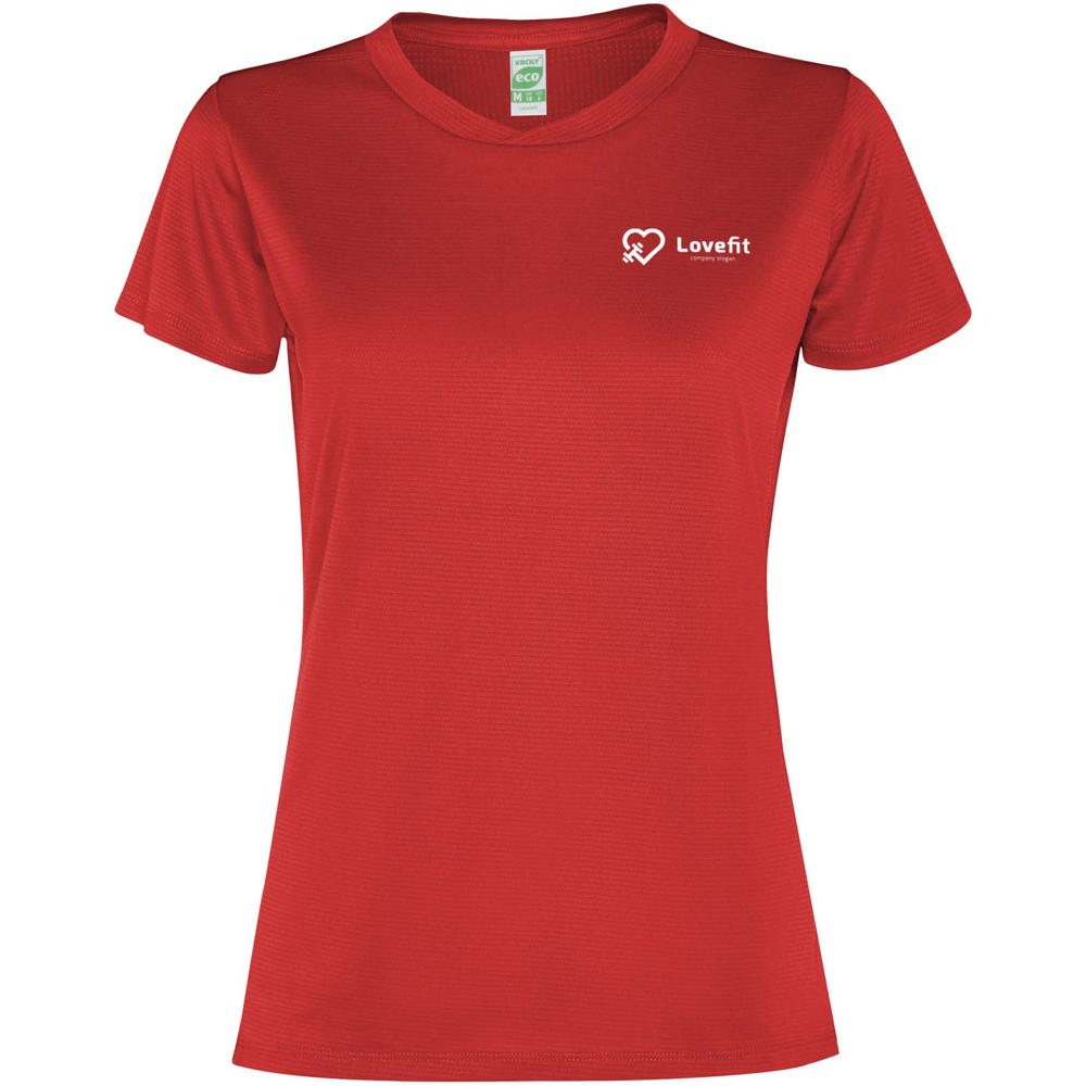 Slam Sport T-Shirt für Damen rot