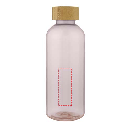 Bouteille de sport Ziggs 650 ml en plastique recyclé Rose