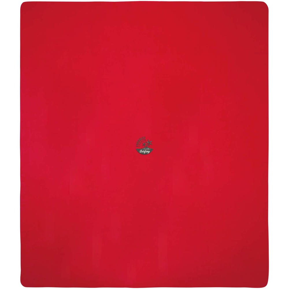 Huggy Fleecedecke mit Hülle 220 × 250 cm rot
