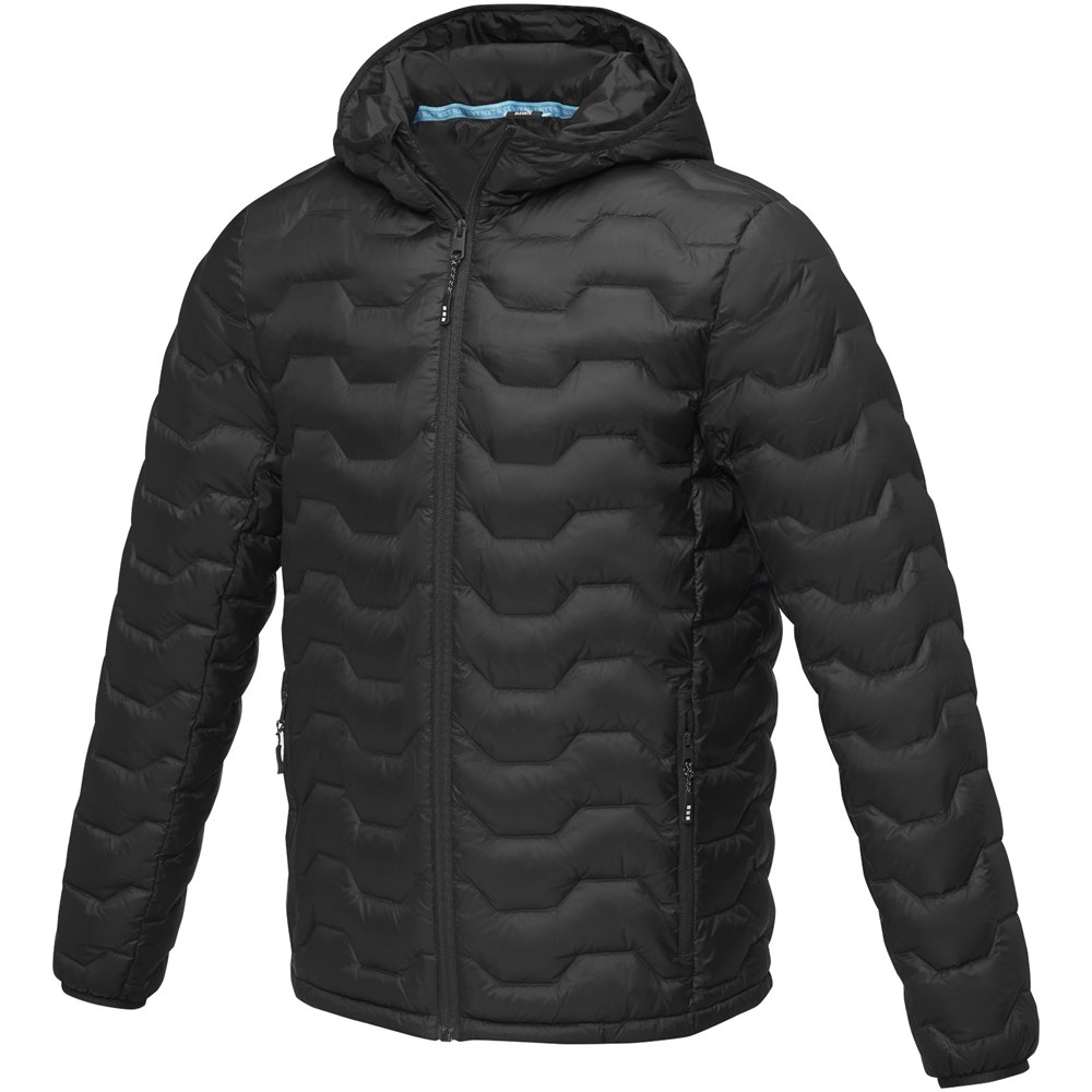 Veste duvet isotherme Petalite recyclée certifiée GRS pour homme Noir