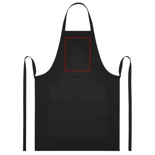 Shara 240 g/m2 Aware™ recycelte Schürze Schwarz
