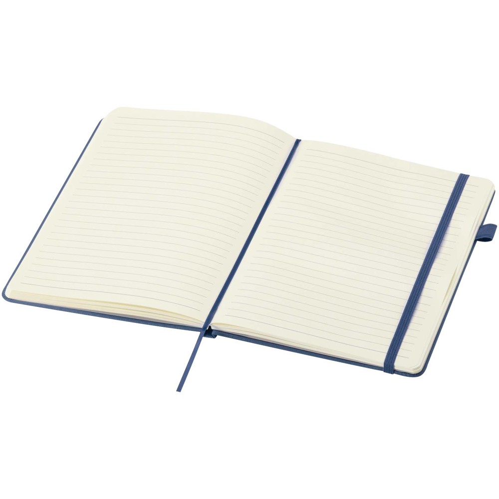 Carnet Liss A5 à couverture rigide en plastique recyclé Bleu océan