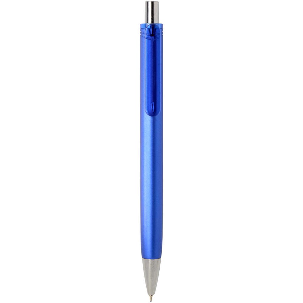 Stylo bille Feld recyclé RCS avec finition métallique (encre noire) Bleu royal