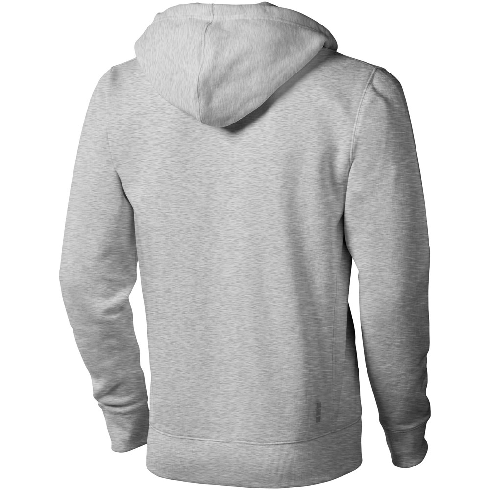 Arora Kapuzensweatjacke für Herren grau meliert