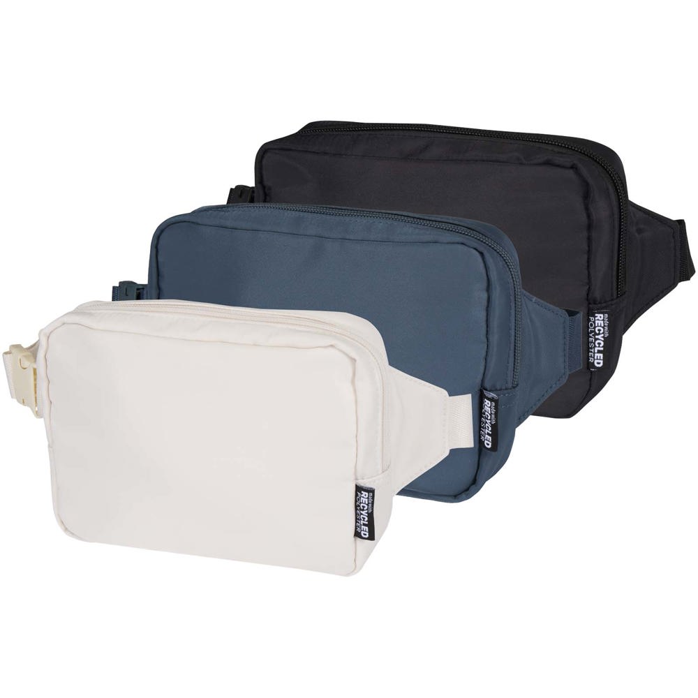 Trip Aware™ Recycelte Reisetasche mit Schultergurt 1 L offwhite