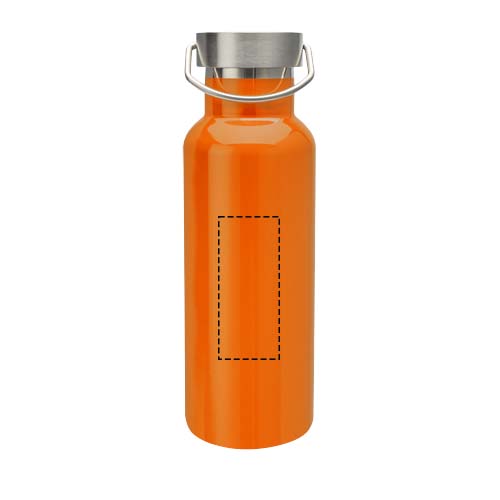 Bouteille d’eau Thor de 500 ml en acier inoxydable certifié RCS Orange