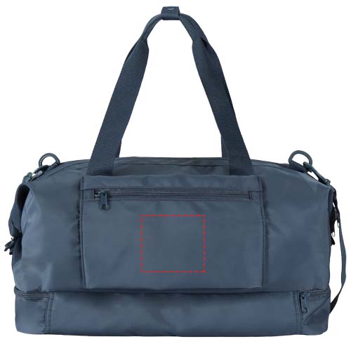 Trip Aware™ recycelte Reisetasche 42L Hale Blue
