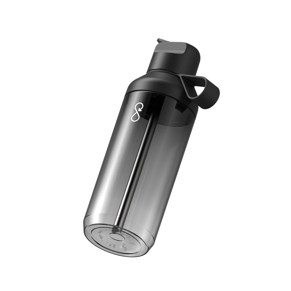 Ocean Bottle GO Clear 710 ml Flasche obsidian-schwarz