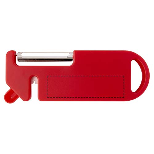 Outil de cuisine polyvalent Kipper rouge