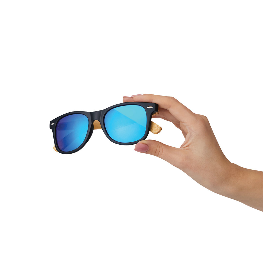 Lunettes de soleil Bambou bleu