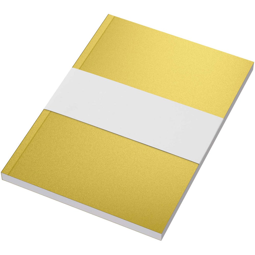 Cahier A5 Novella Austen à couverture souple métallisée de 100 feuilles