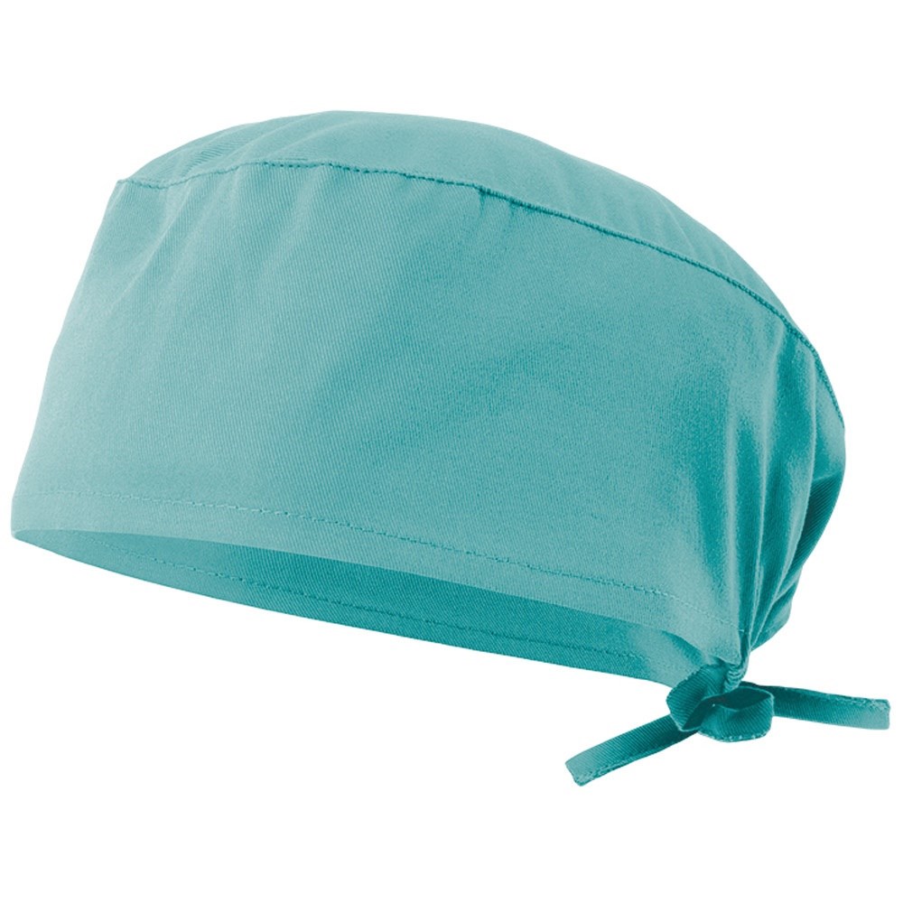 VL ENLIL Gesundheitsbonnet (190g/m²), in Baumwolle (35%) und Polyester (65%) türkis