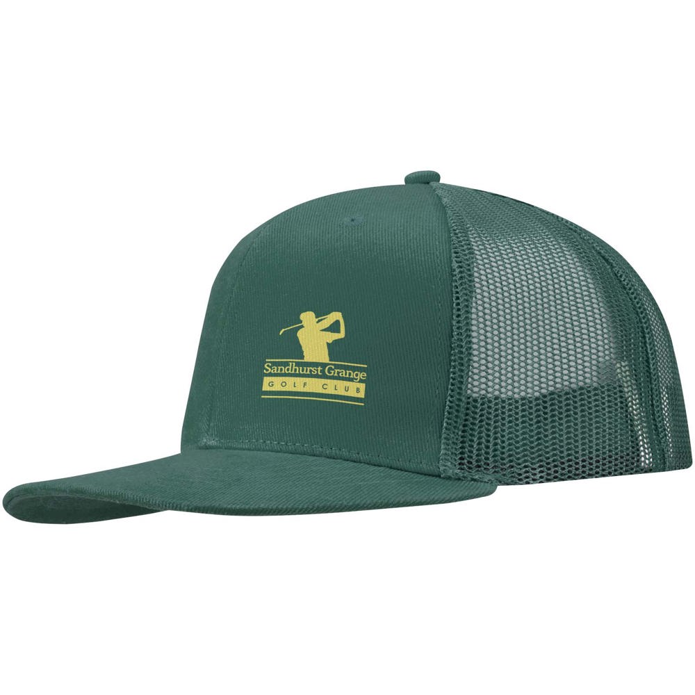 Drift Snapback Kappe mit 6 Segmenten, 260 g/m2 waldgrün
