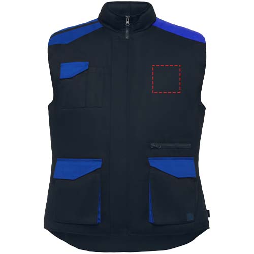 Armada Arbeitsweste mit mehreren Taschen marineblau, royalblau