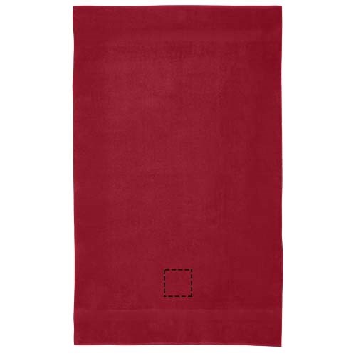 Evelyn 450 g/m² Baumwollhandtuch 100 x 180 cm rot