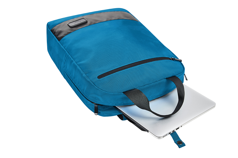 Notebook-Rucksack STAGE cyan