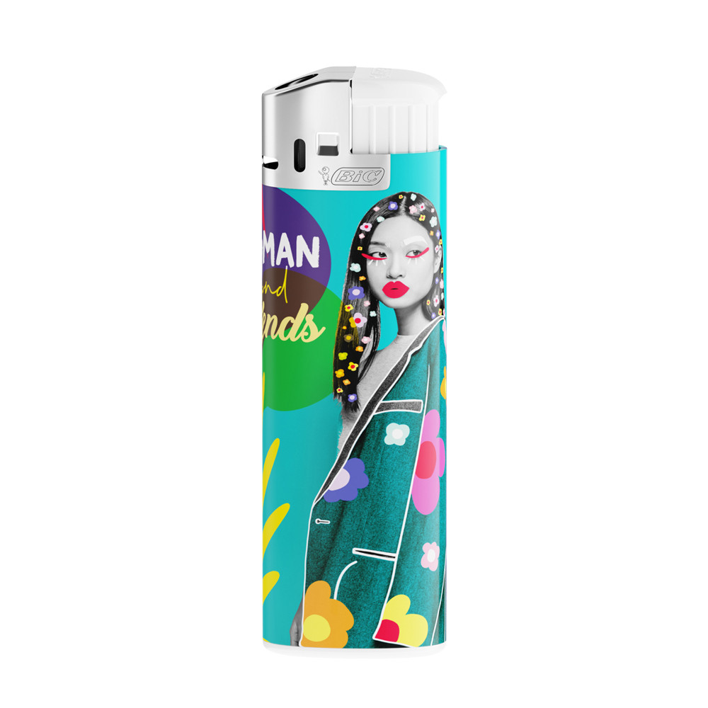 Piezo-Feuerzeug Digitaldruck BIC J38