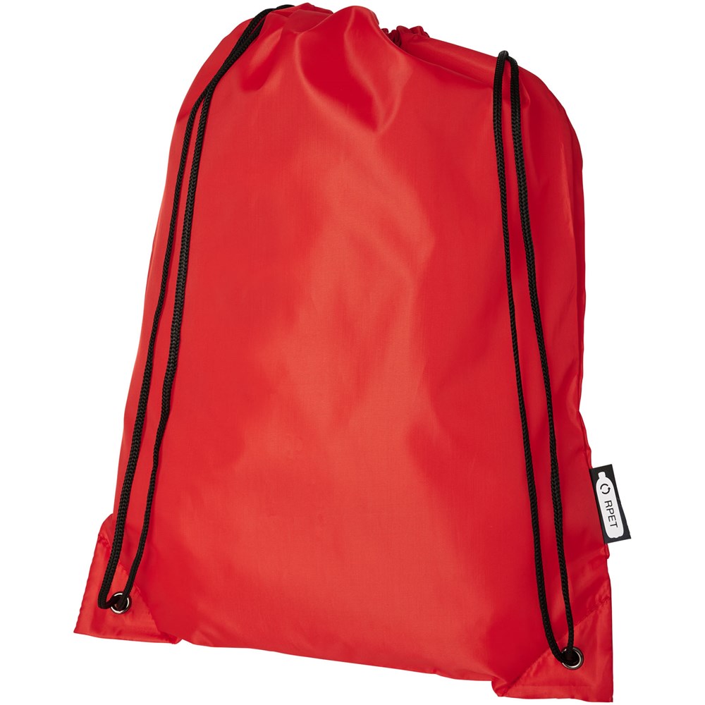 Oriole Turnbeutel aus RPET 5L rot