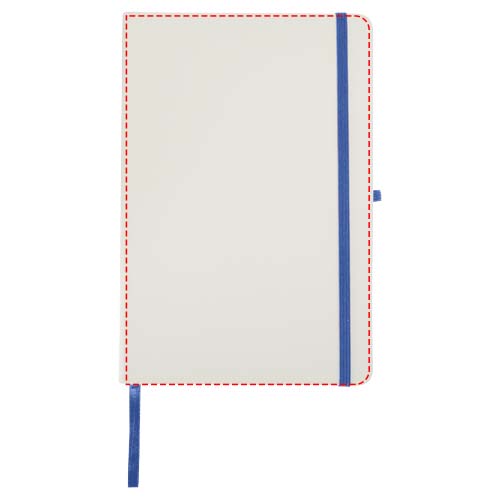Carnet à couverture rigide Spectrum A5 avec bords colorés Bleu royal