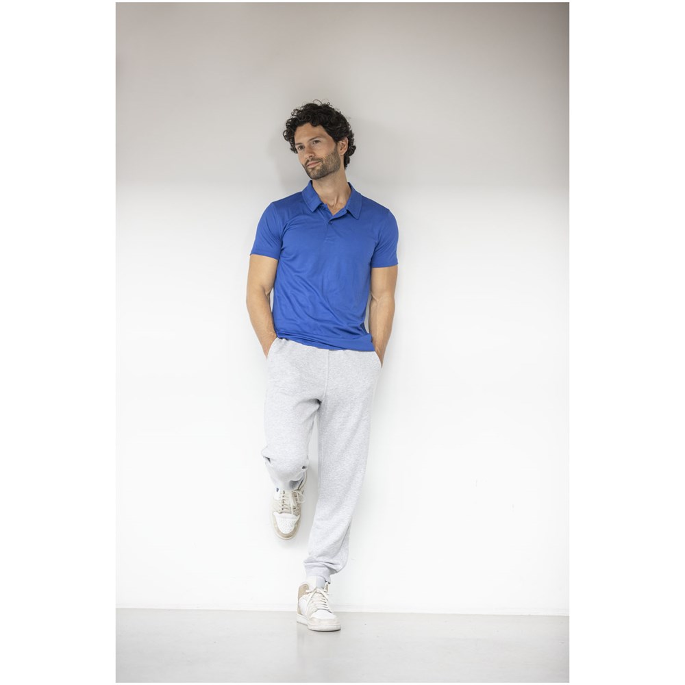 Deimos Poloshirt cool fit mit Kurzärmeln für Herren storm grey