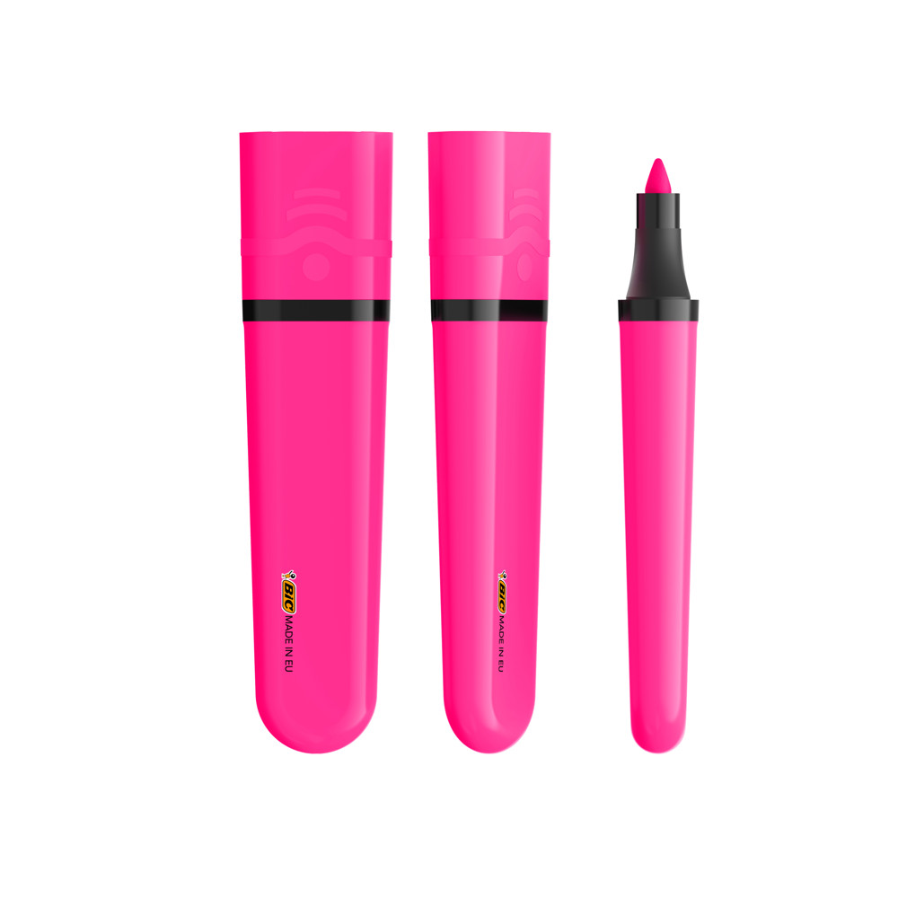 BIC® Highlighter Flat pink